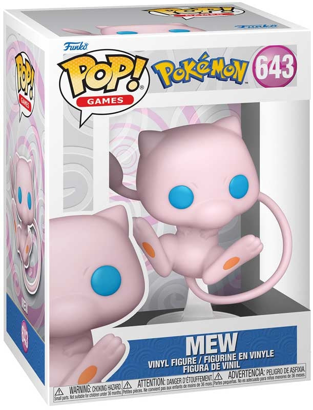 Mew Funko POP - Pokemon Funko POP 643