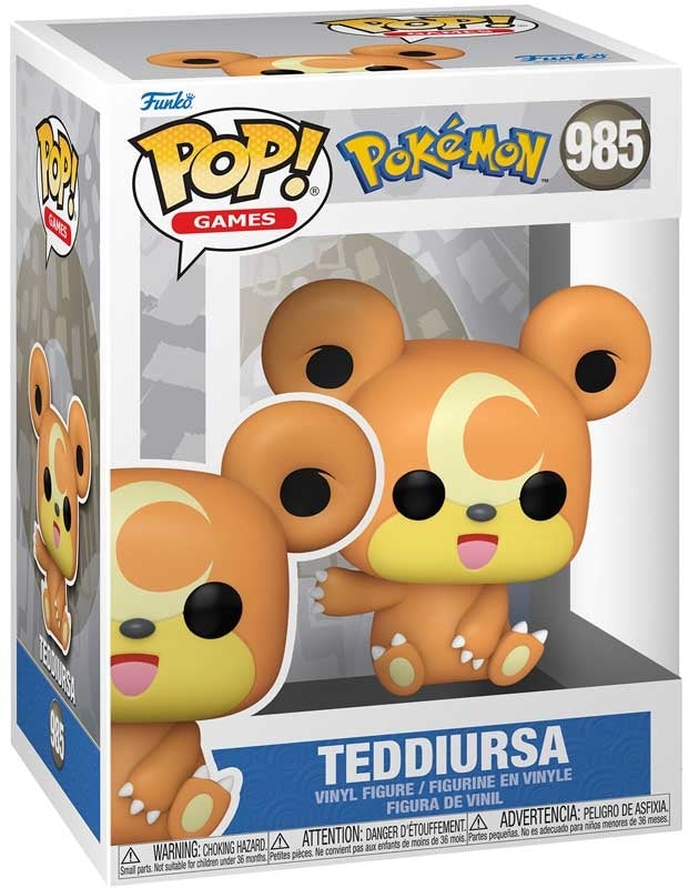 Teddiursa Funko POP - Pokemon Funko POP 985