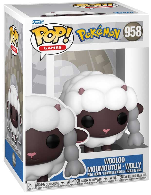 Wooloo Funko POP - Pokemon Funko POP 958