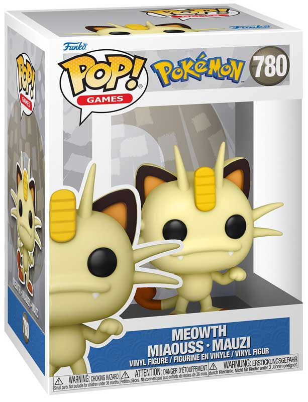 Meowth Funko POP - Pokemon Funko POP 780