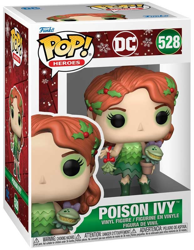 Christmas Poison Ivy Funko POP - DC Funko POP 528
