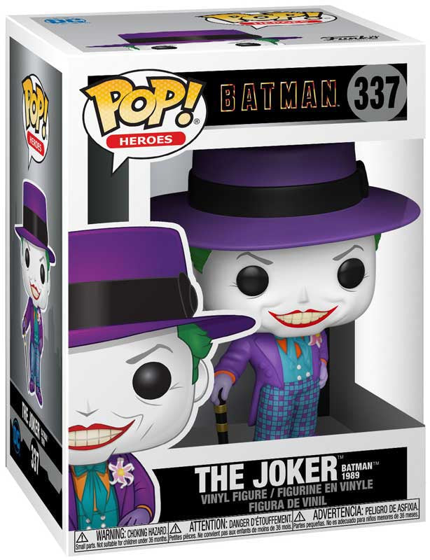 The Joker: Batman 1989 Funko POP - DC Funko POP 337