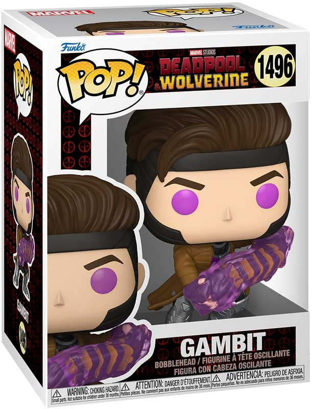 Deadpool & Wolverine: Gambit Funko POP - Marvel Funko POP 1496