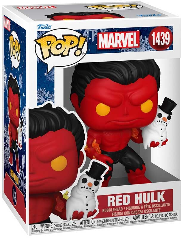 Christmas Red Hulk Funko POP - Marvel Funko POP 1439