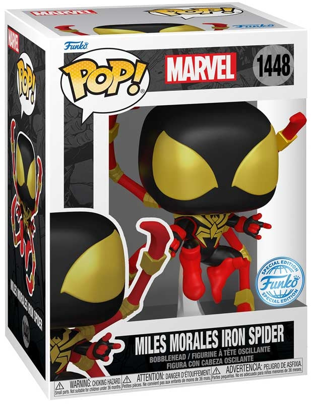 Miles Morales Iron Spider Funko POP - Marvel Funko POP 1448