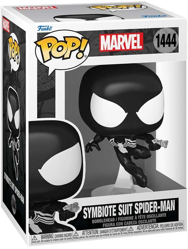 Spiderman Symbiote Spider Funko POP - Marvel Funko POP 1444