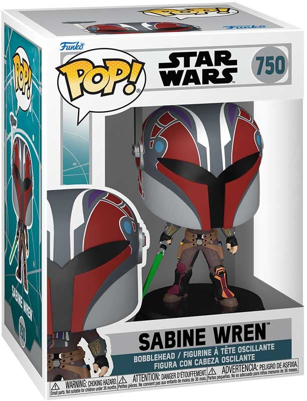 Sabine Wren Ahsoka Funko POP - Star Wars Funko POP 750