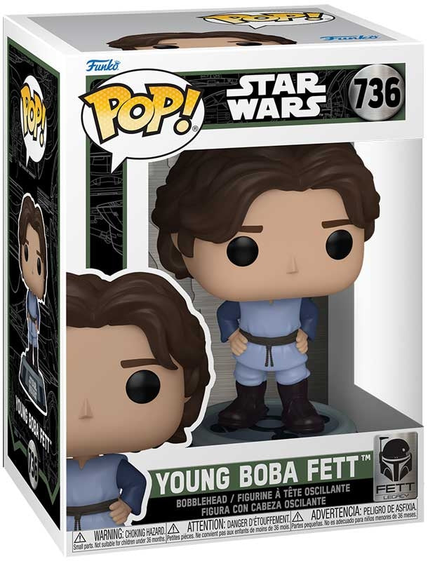Young Boba Fett - Fett Legacy Funko POP - Star Wars Funko POP 736)