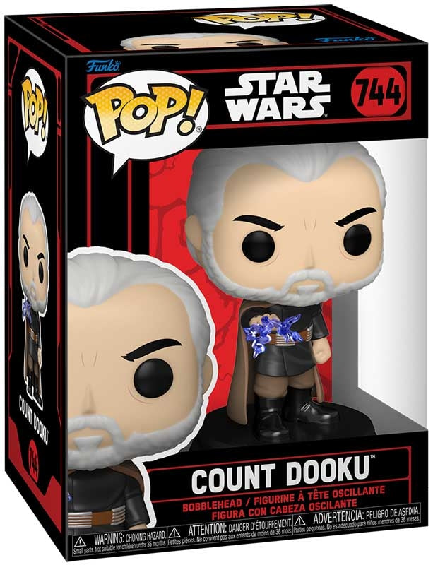 Count Dooku - Darkside Funko POP - Star Wars Funko POP 744