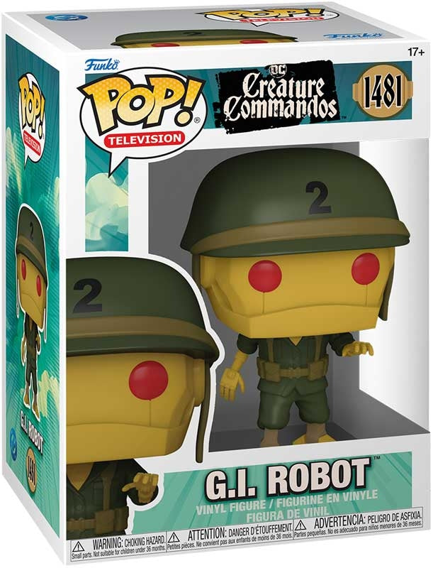 G.I. Robot Funko POP - DC Funko POP 1481