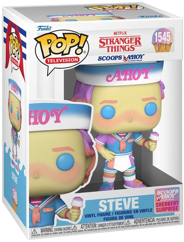 Steve - Scoops Ahoy Funko POP - Stranger Things Funko POP 1545