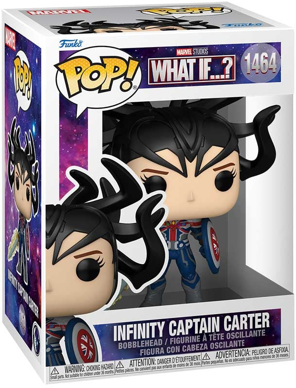 Infinity Captain Carter Funko POP - Marvel What if...? Funko POP 1464