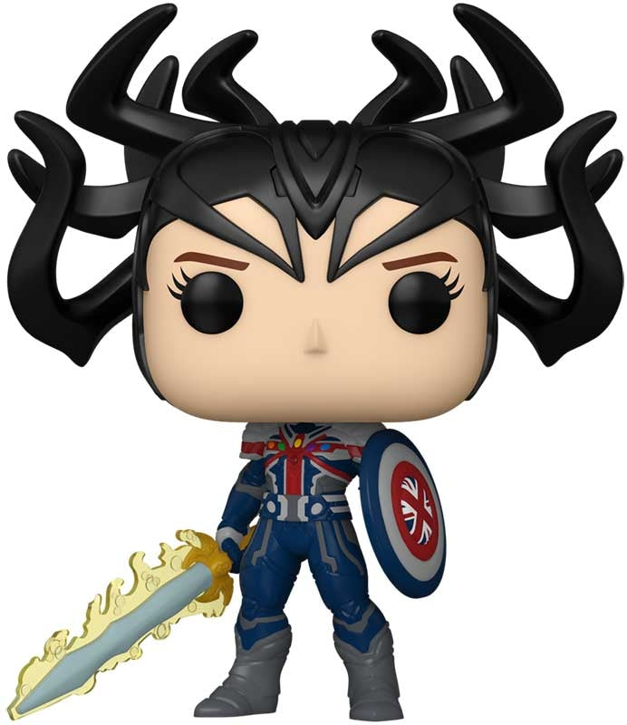 Infinity Captain Carter Funko POP - Marvel What if...? Funko POP 1464