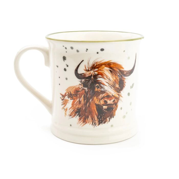 Highland Cow Mug 13cm