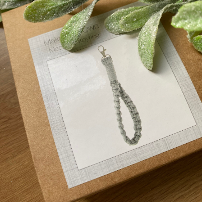 Macrame Kit Keyring | Keyring Macrame Kit | Macrame Kit For New & Experienced