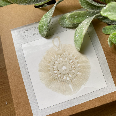 Macrame DIY Wreath Kit