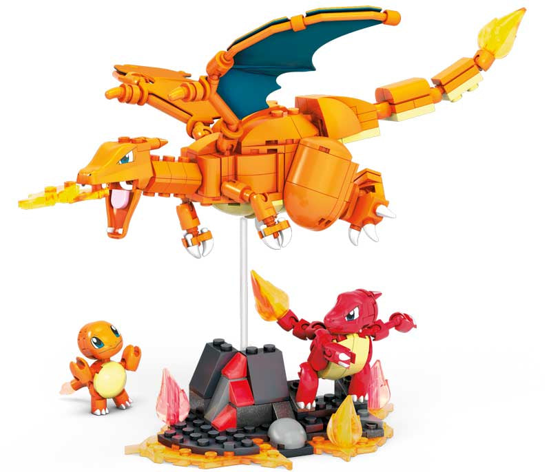 Pokemon Charizard Evolution Set MEGA