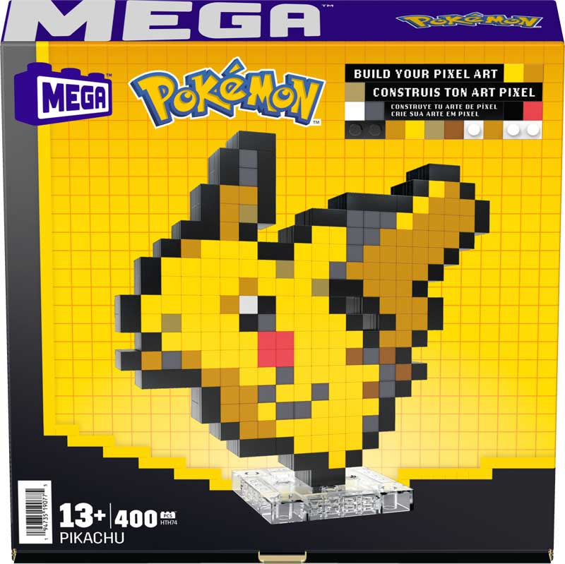 Pokemon Pikachu Pixel Art MEGA