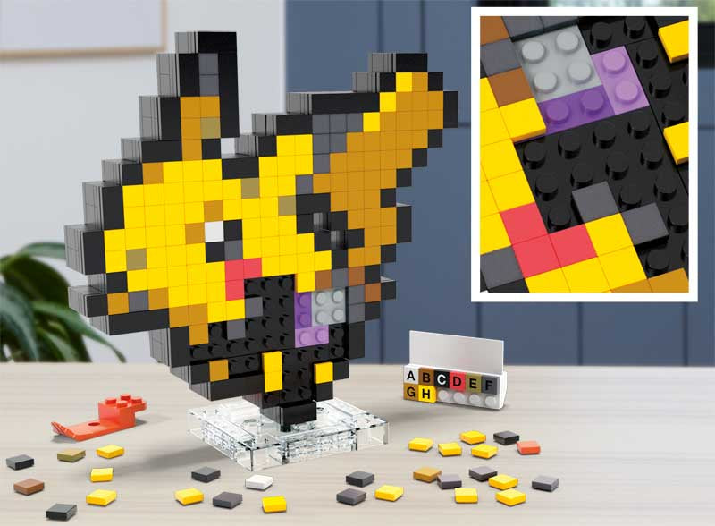 Pokemon Pikachu Pixel Art MEGA
