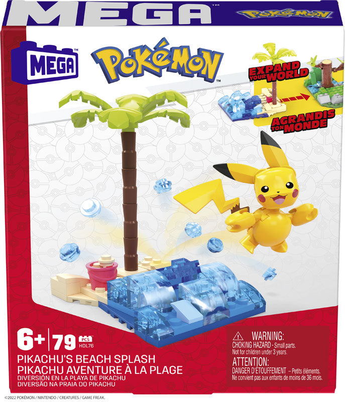 Pokemon Pikachu's Beach Splash MEGA