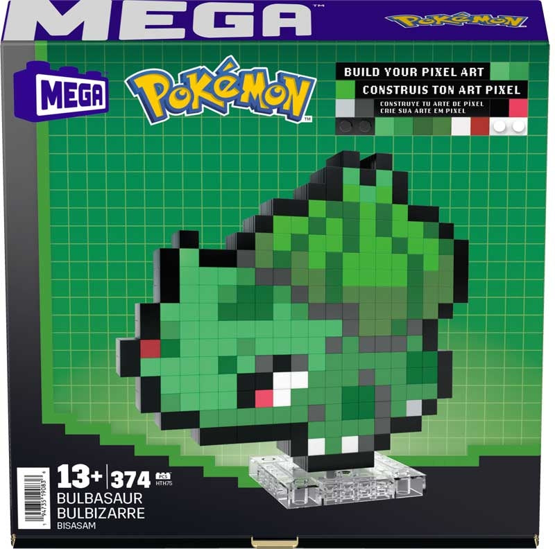Pokemon Bulbasaur Pixel Art MEGA