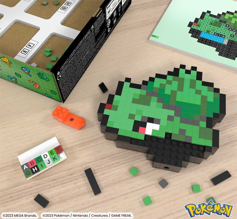 Pokemon Bulbasaur Pixel Art MEGA