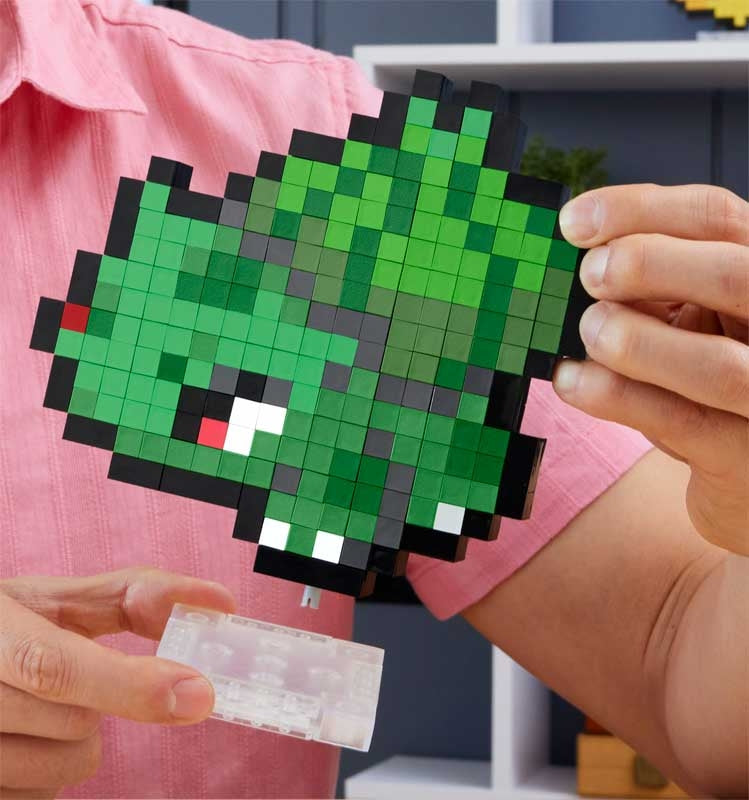 Pokemon Bulbasaur Pixel Art MEGA