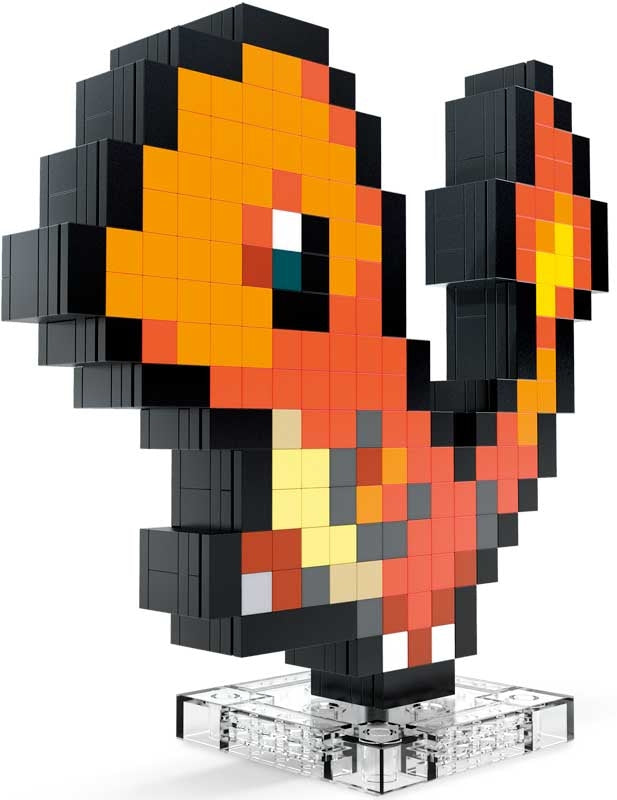Pokemon Charmander Pixel Art MEGA