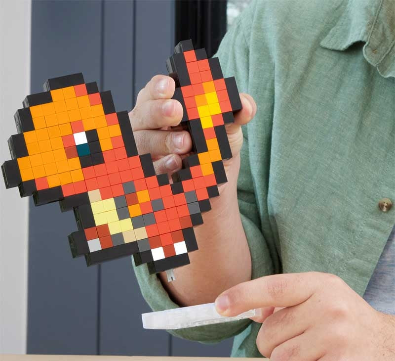 Pokemon Charmander Pixel Art MEGA