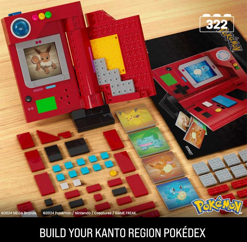 Pokemon Kanto Pokedex MEGA