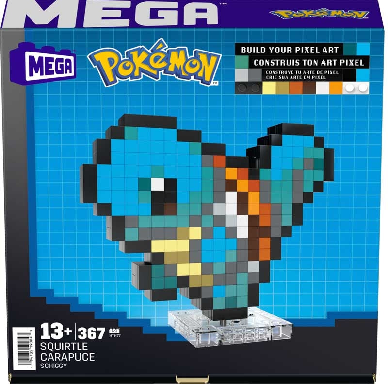 Pokemon Squirtle Pixel Art MEGA