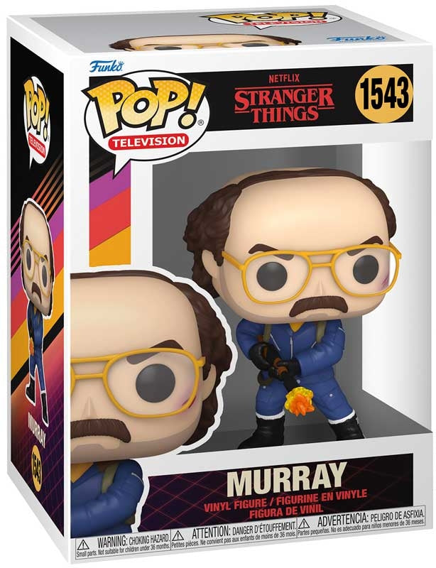 Murray W/ Flamethrower S4 Funko POP - Stranger Things Funko POP 1543