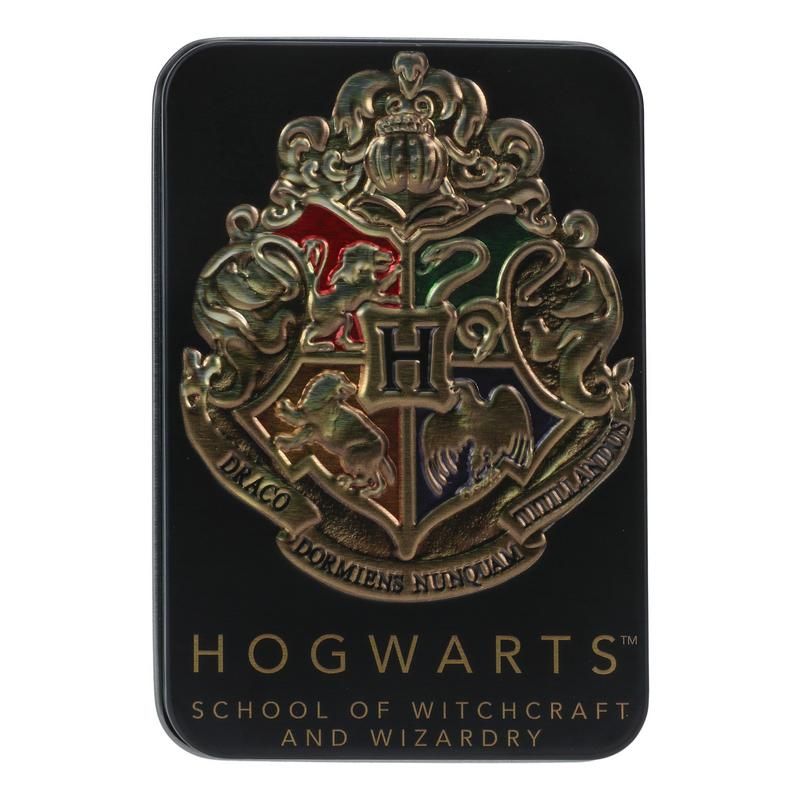 Harry Potter Hogwarts Playing Cards W/ Hogwarts Tin
