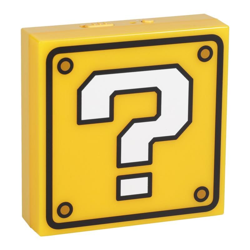 Super Mario Question Block Light/Nightlight - 10cm
