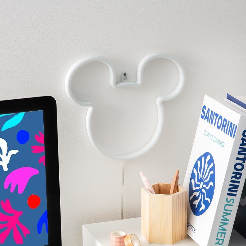 Mickey Mouse LED Neon Light/Nightlight - 21.8cm