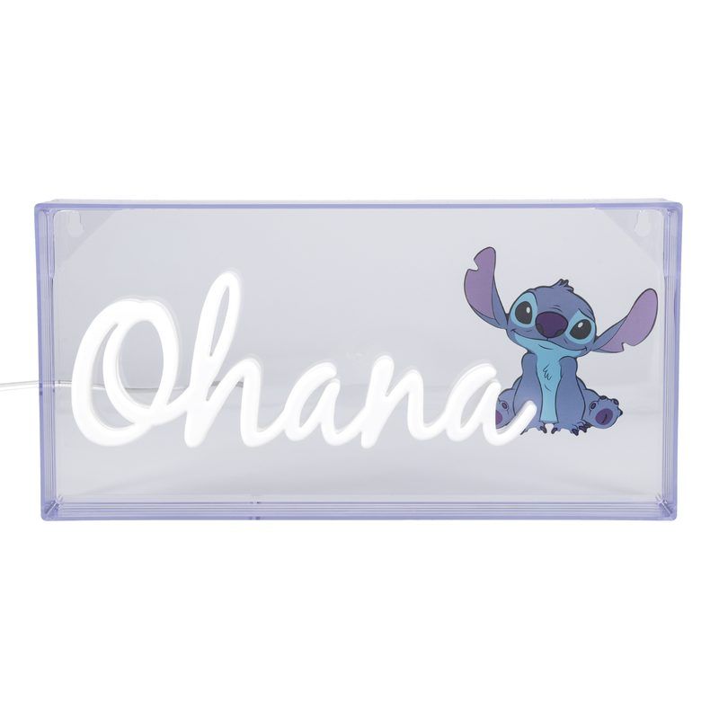 Stitch Ohana LED Neon Light/Nightlight - 30cm