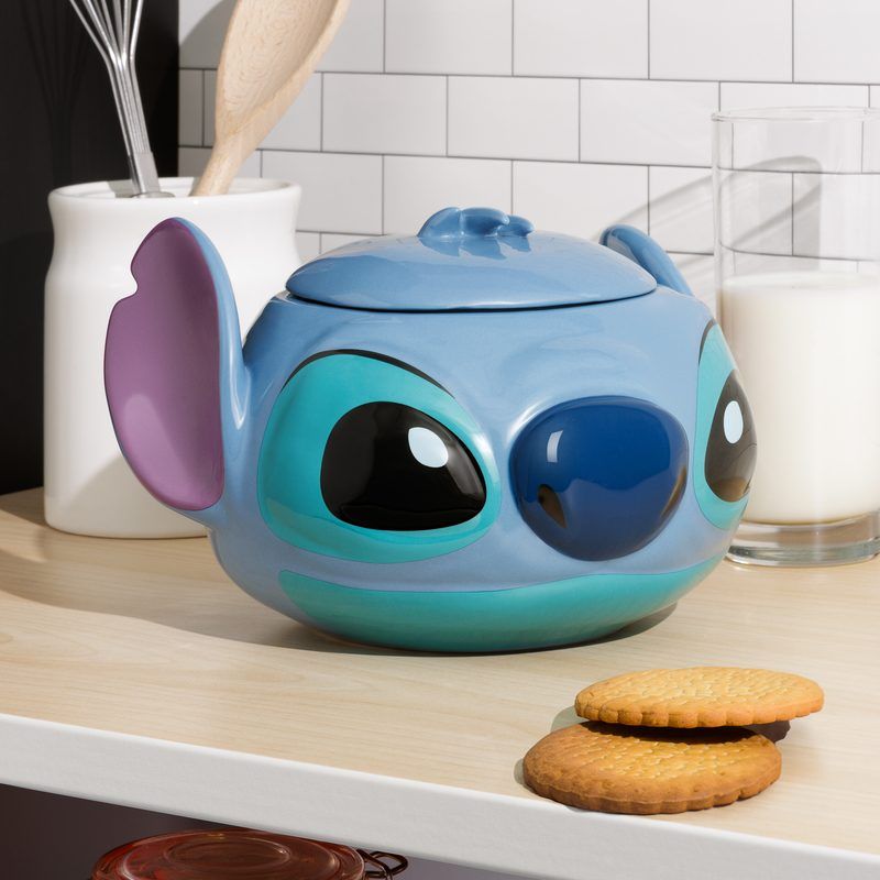 Stitch Shaped Cookie Jar - 15cm