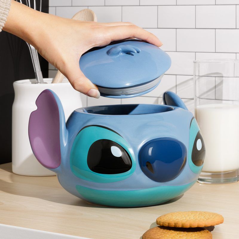Stitch Shaped Cookie Jar - 15cm