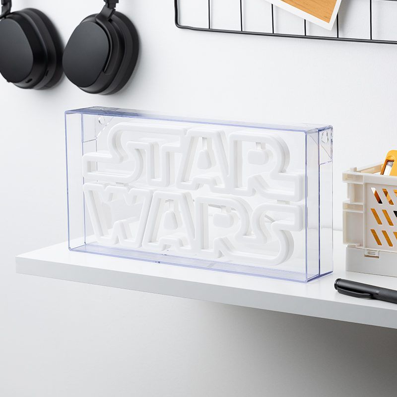 Star Wars Neon Light Up Logo - 30cm