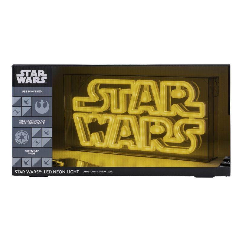 Star Wars Neon Light Up Logo - 30cm