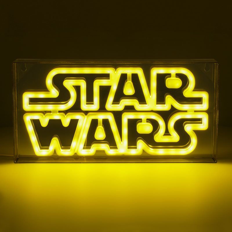 Star Wars Neon Light Up Logo - 30cm