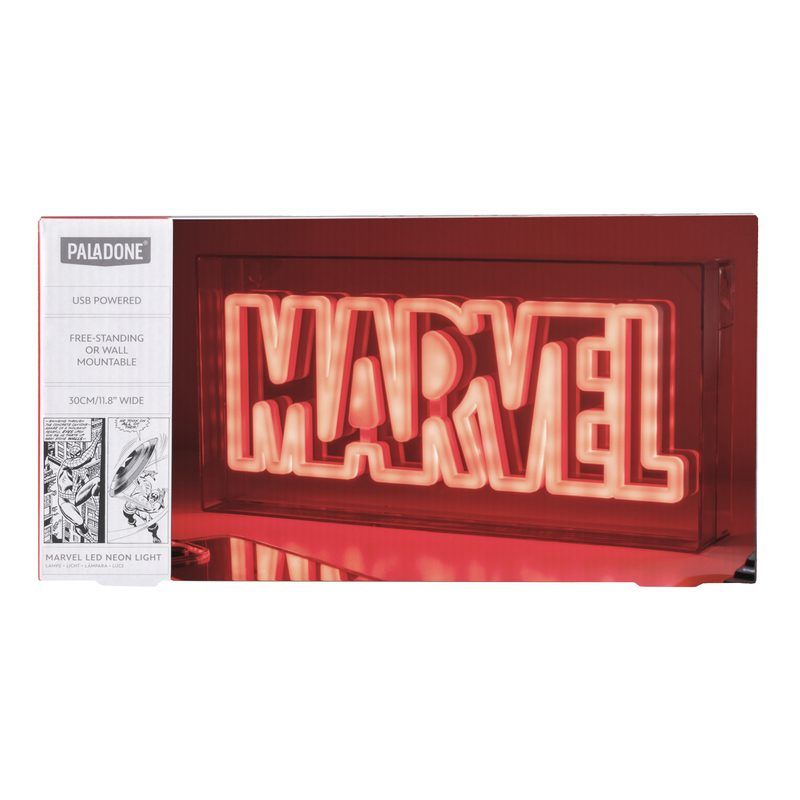 Marvel LED Neon Light/Nightlight - 30cm