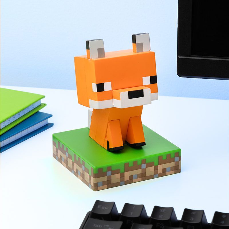 Minecraft Fox Icon Light/Nightlight - 11cm