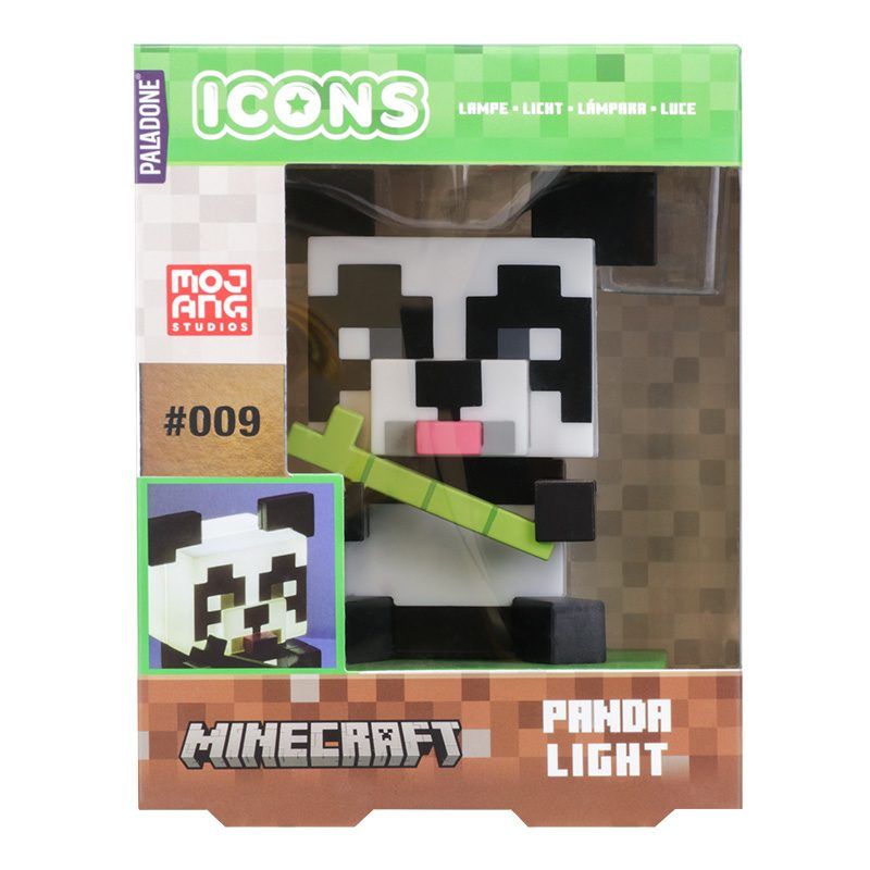 Minecraft Panda Icon Light/Nightlight - 11cm