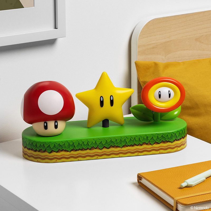Super Mario Icons Light - 30cm