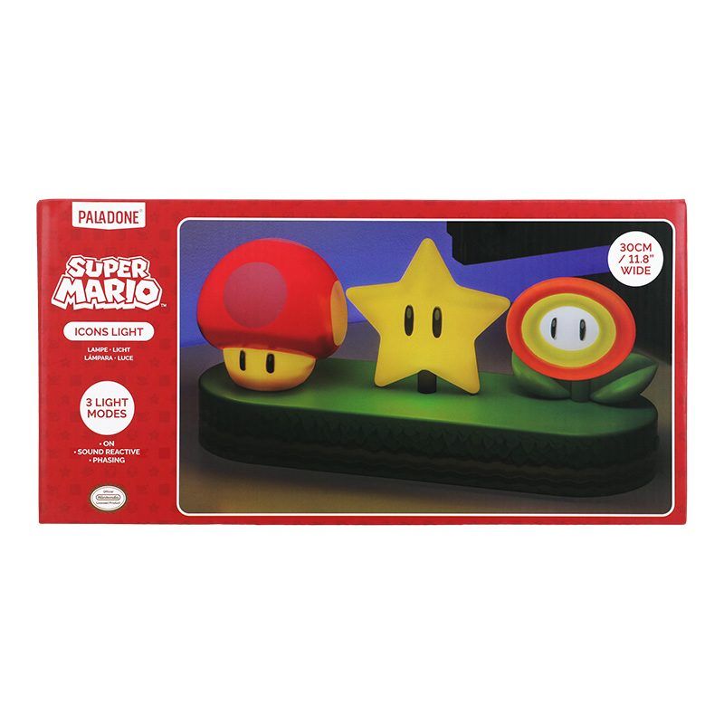 Super Mario Icons Light - 30cm