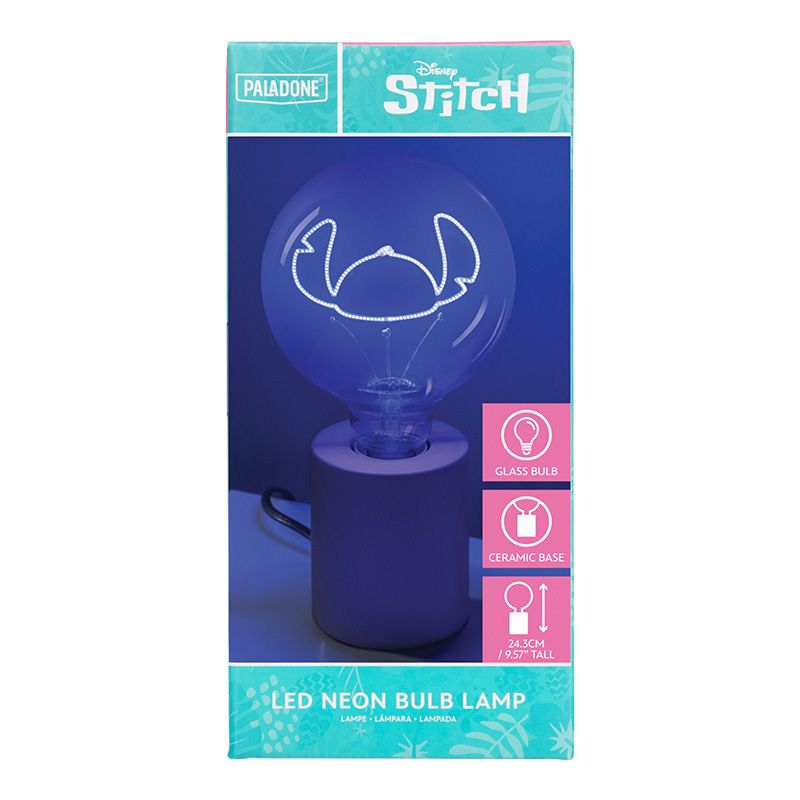 Stitch Neon Bulb Lamp - 24.3cm