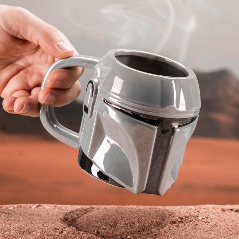 The Mandalorian Helmet Shaped Mug - 650ml