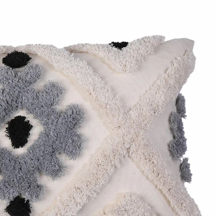 Tufted Aztec Cushion, Cotton - 30x50cm