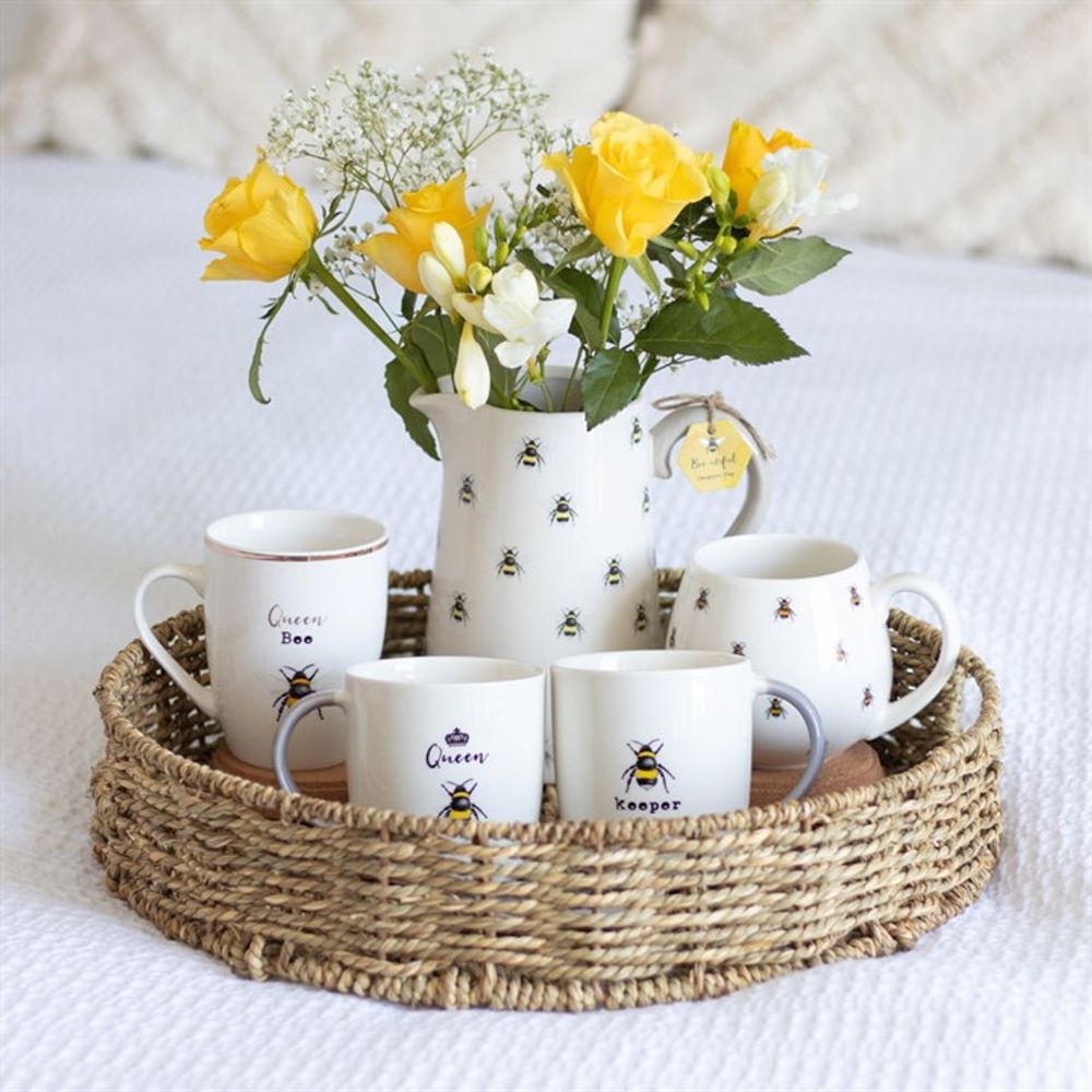 Bee Print Bulbus Mug - 14cm